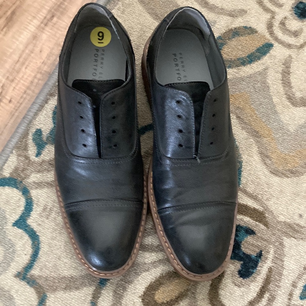 Perry ellis dress shoes men size 9